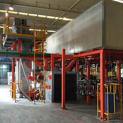 悬链式抛丸机 悬链式抛丸机